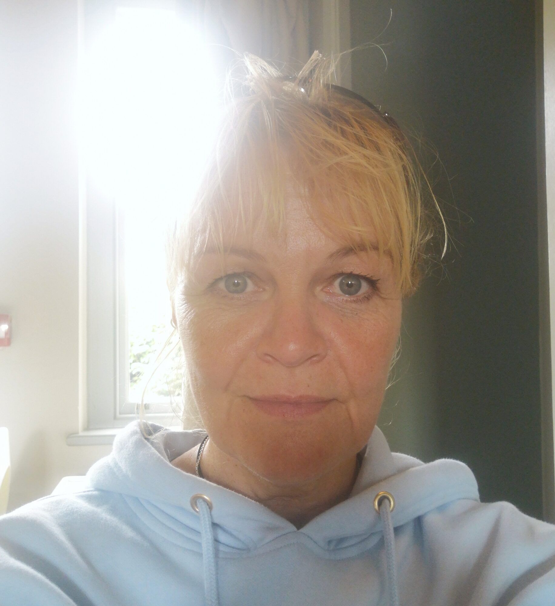 Julie Hyslop in her studio